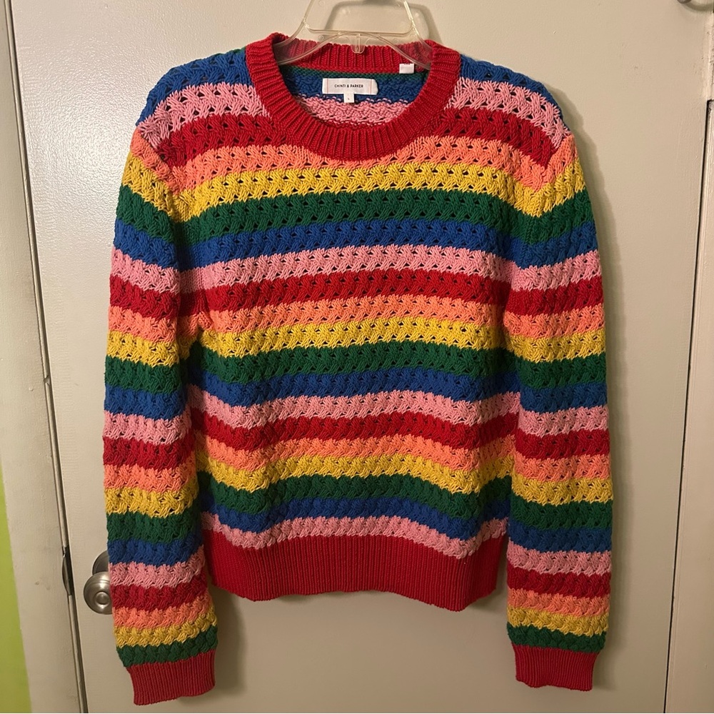 Chinti & Parker Multicolor Striped Sweater